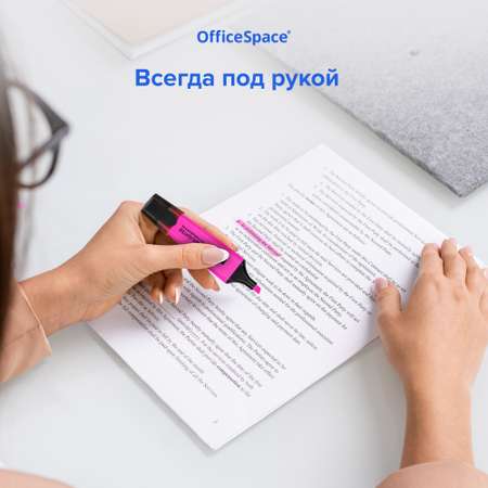 Текстовыделители Спейс 4 цв.