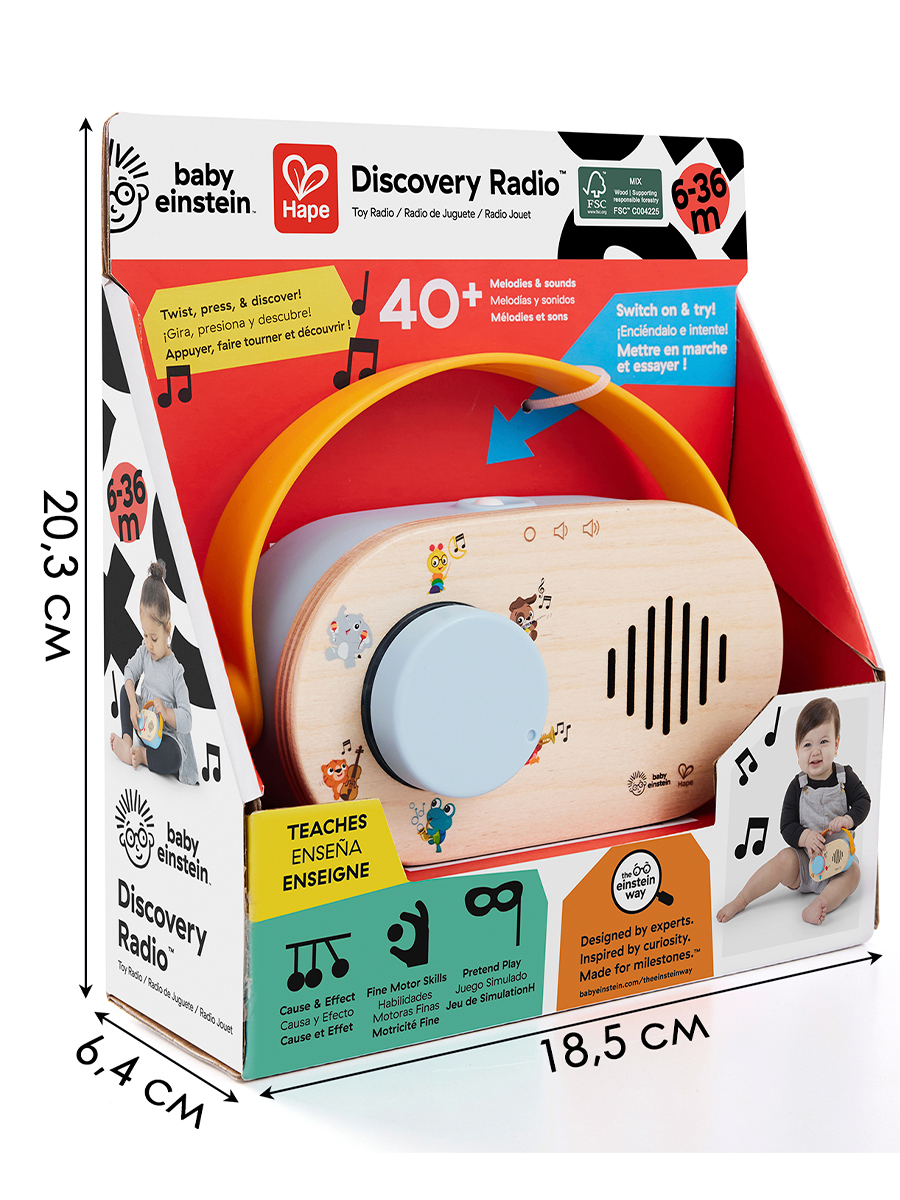 Игрушка Hape Ретро Радио - фото 10