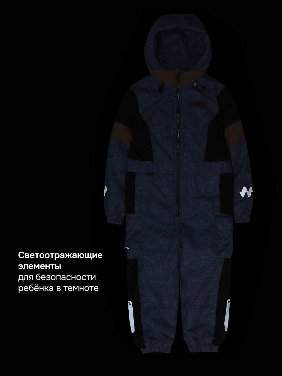 Комбинезон NIKASTYLE 8м2726 графит - фото 11