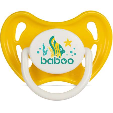 Пустышка BABOO латекс от 6 мес.