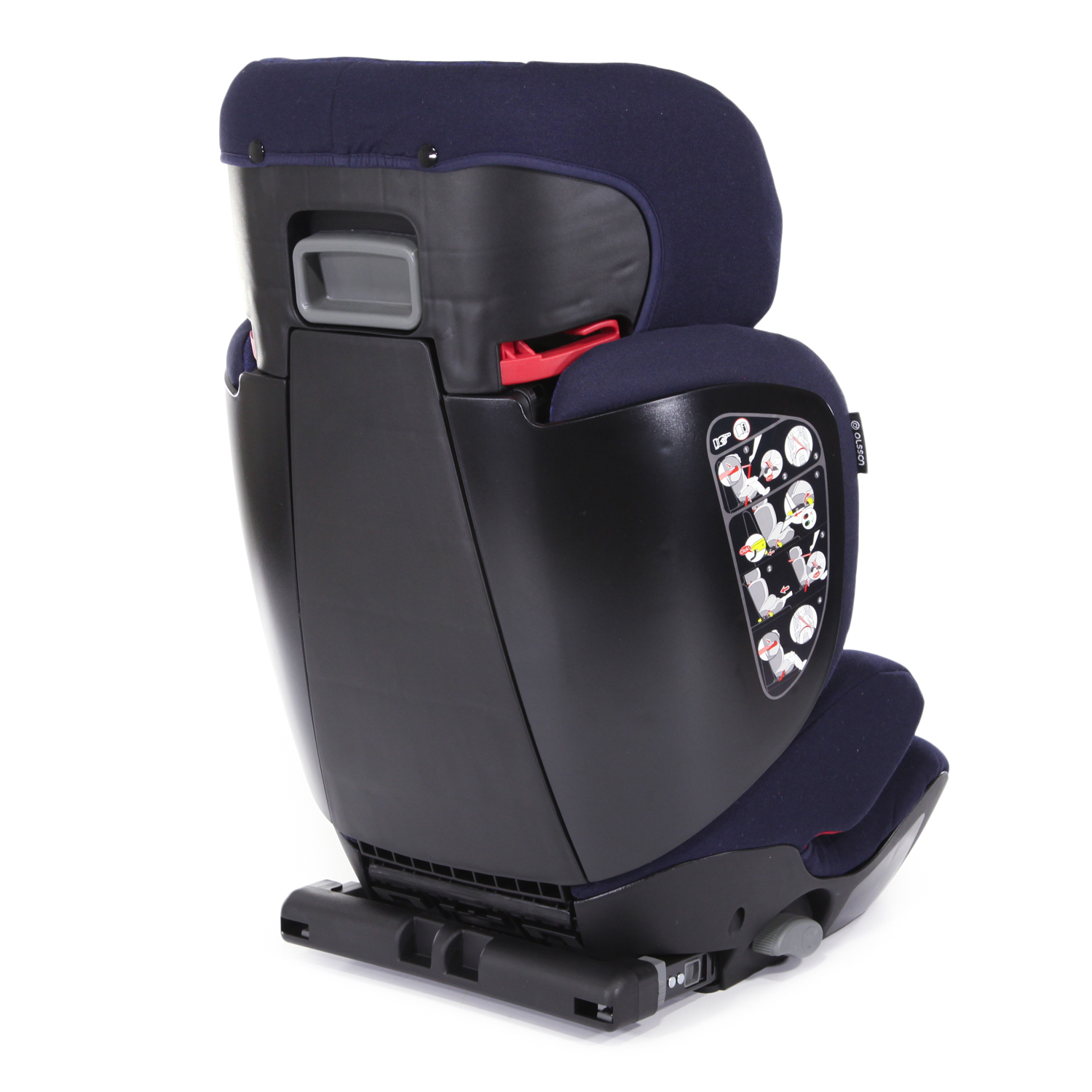 Автокресло Olsson Aurora Fix Blue Isofix 2/3 (15-36 кг) - фото 9