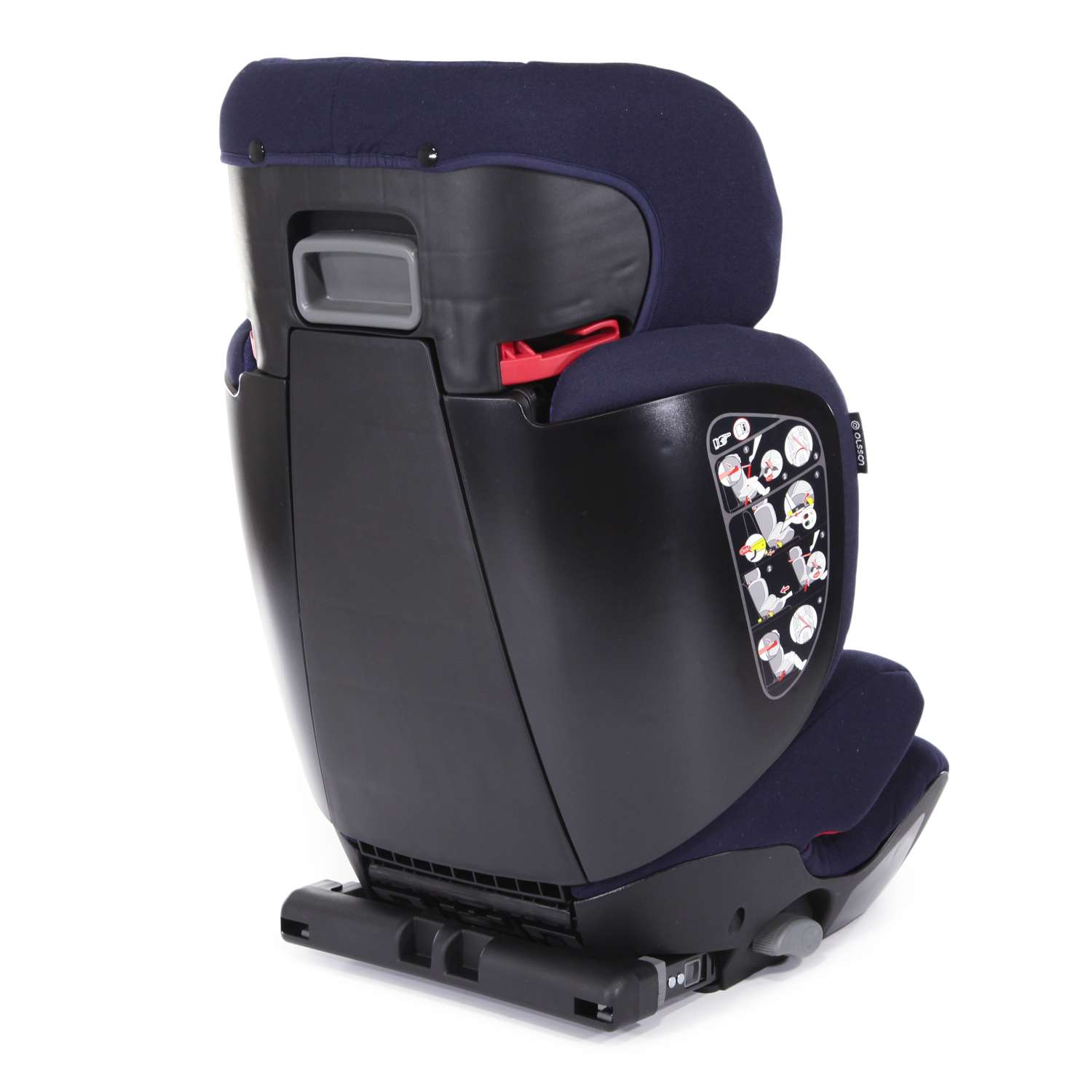 Автокресло Olsson Aurora Fix Blue Isofix 2/3 (15-36 кг) - фото 9