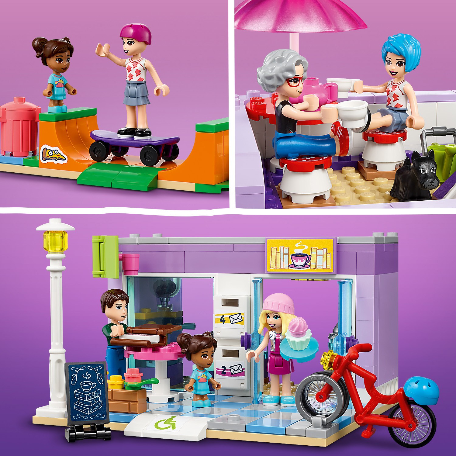 Конструктор LEGO Friends Большой дом на главной улице 1682 дет. - фото 11