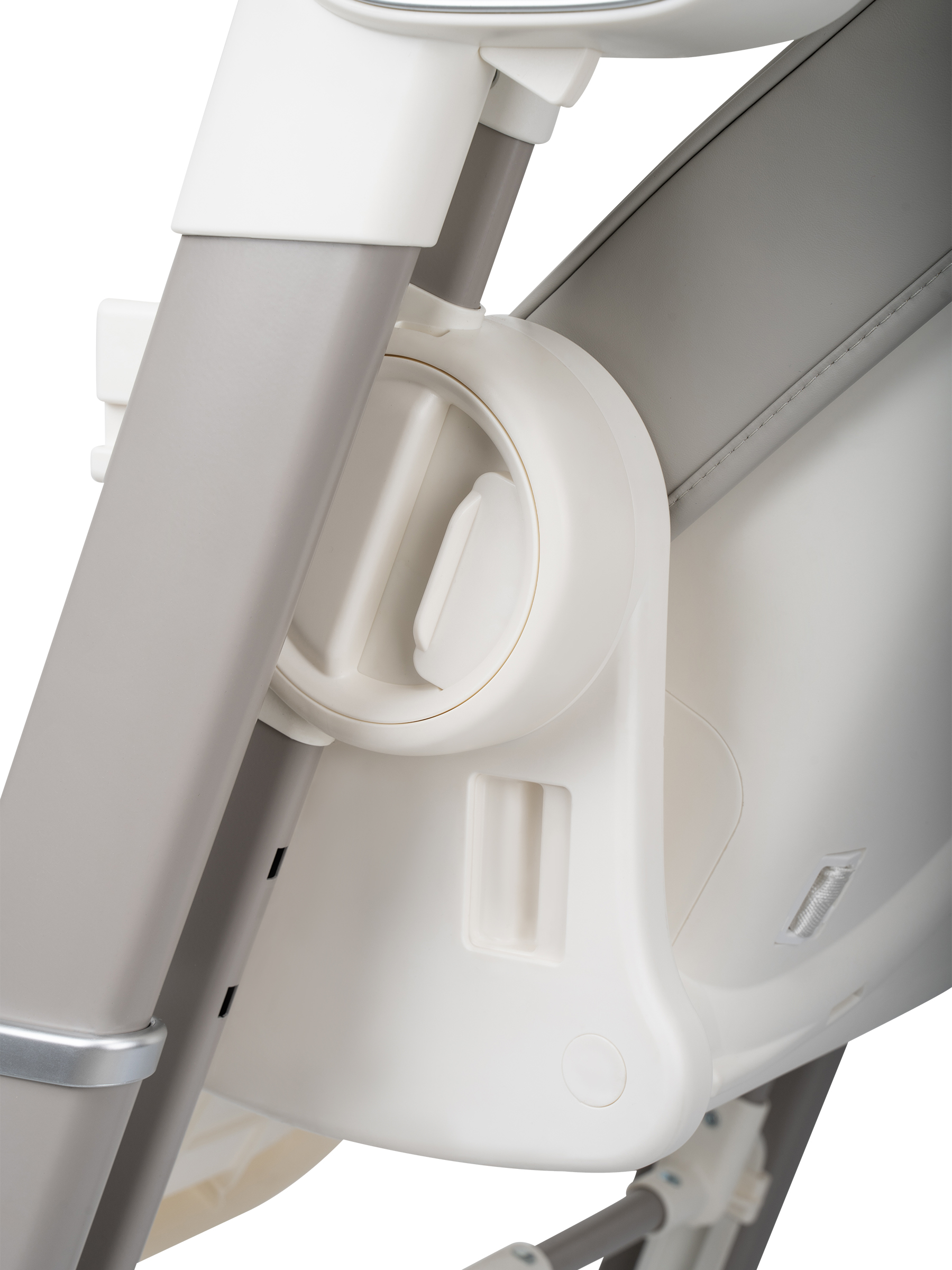 Стульчик для кормления JOVOLA Loki с функцией электрокачели серый - фото 26