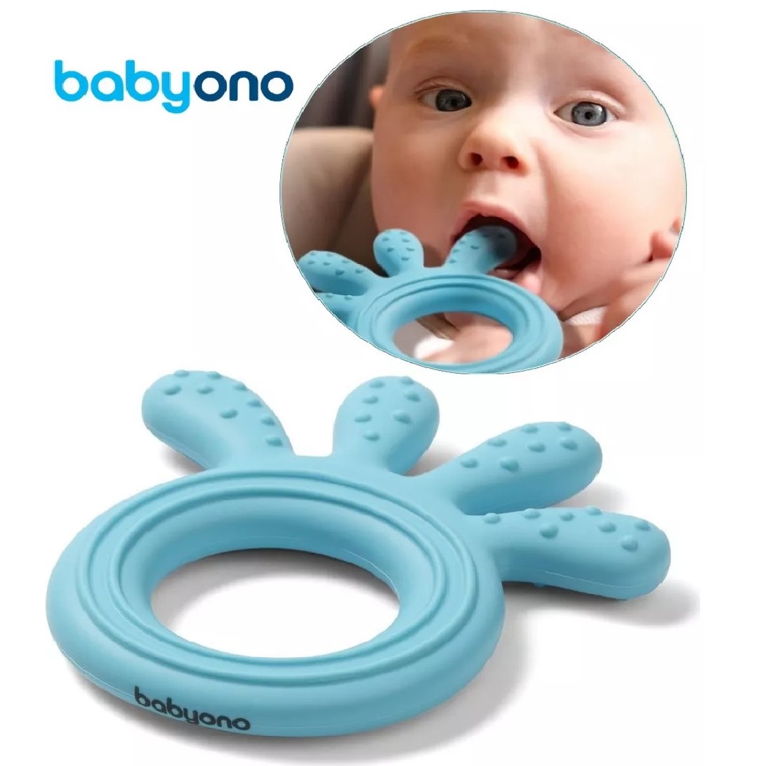 Прорезыватель Babyono Осьминожка в ассортименте - фото 1