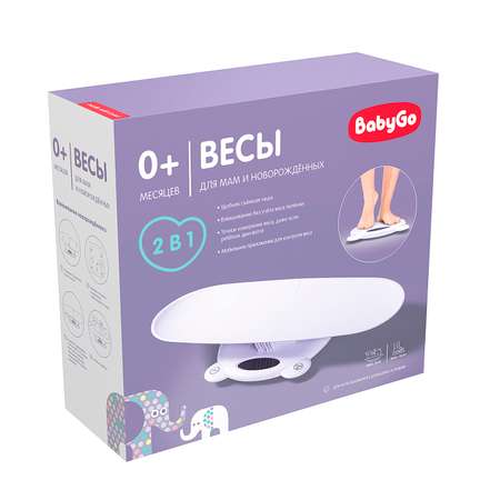 Весы BabyGo универсальные электронные Bluetooth OC-CE-03
