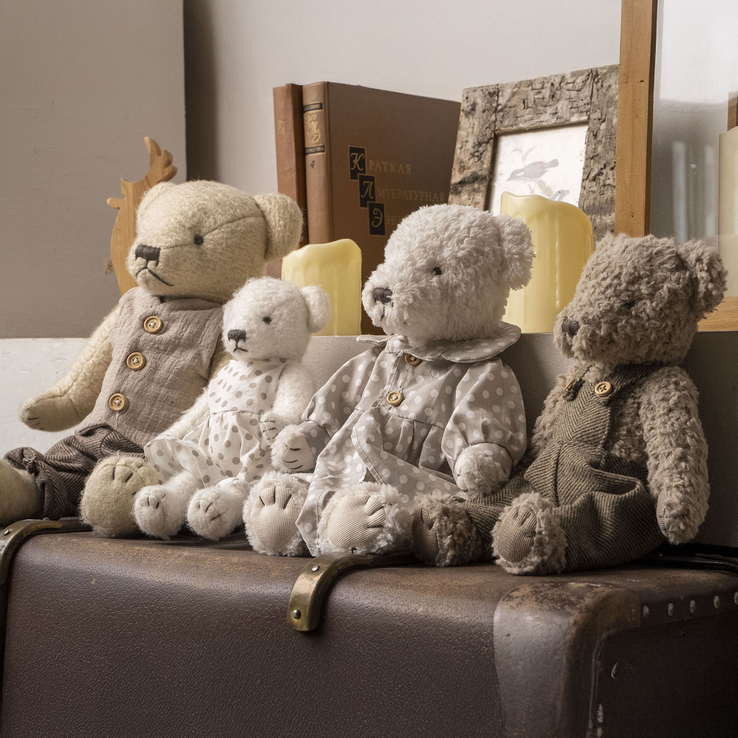 Мягкая игрушка Gulliver Ретро-мишка - фото 8