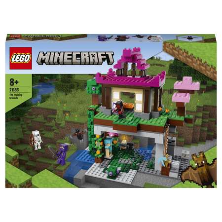 Конструктор LEGO Minecraft Площадка для тренировок блочный