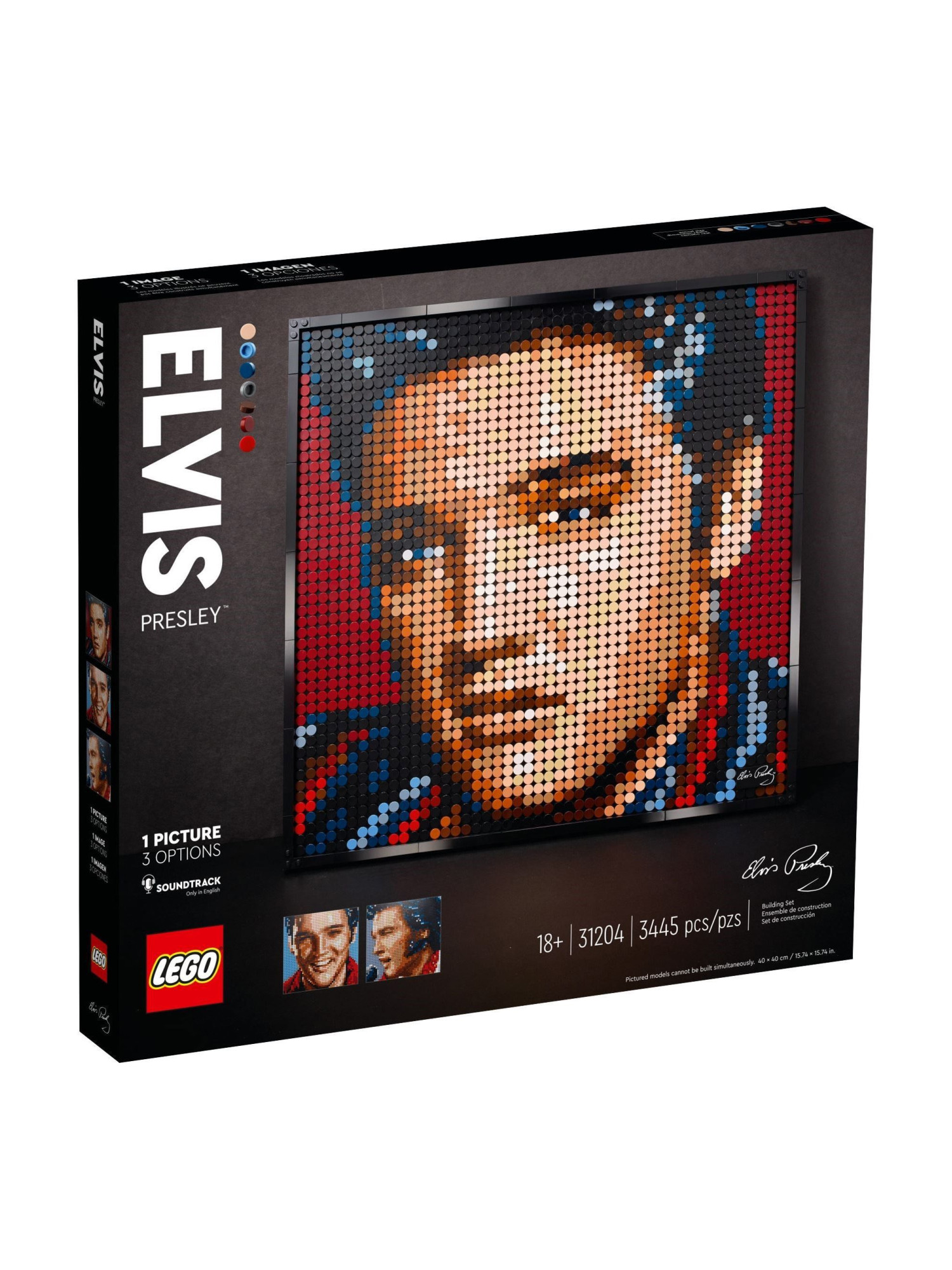 Конструктор LEGO Art Конструктор Элвис Пресли 3445 дет. - фото 1