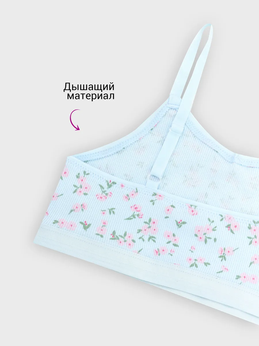 Топ Mark Formelle (Марк Формэль) 517708/цветочки на голубом - фото 5