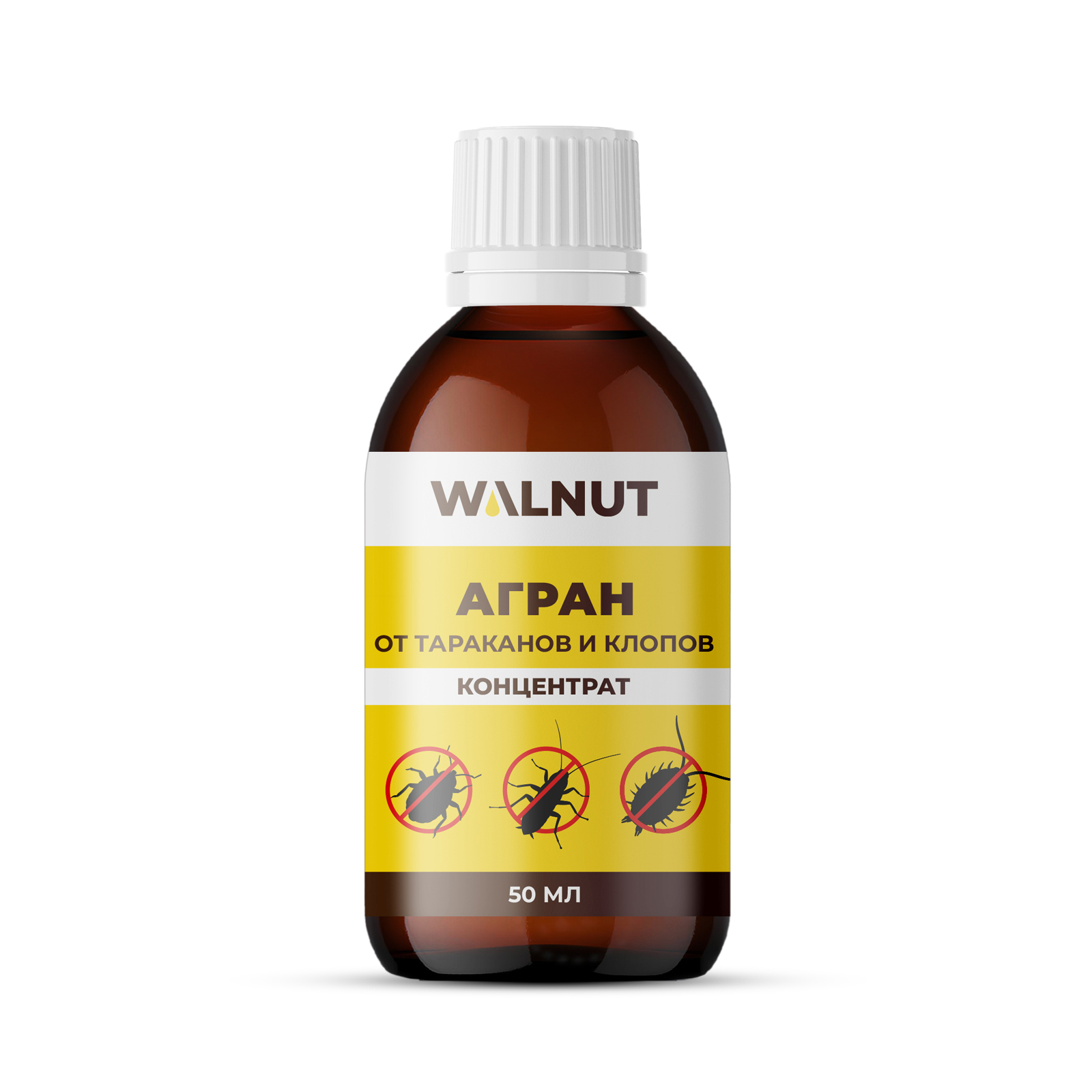 Агран WALNUT отрава от клопов блох и тараканов 50 мл - фото 10