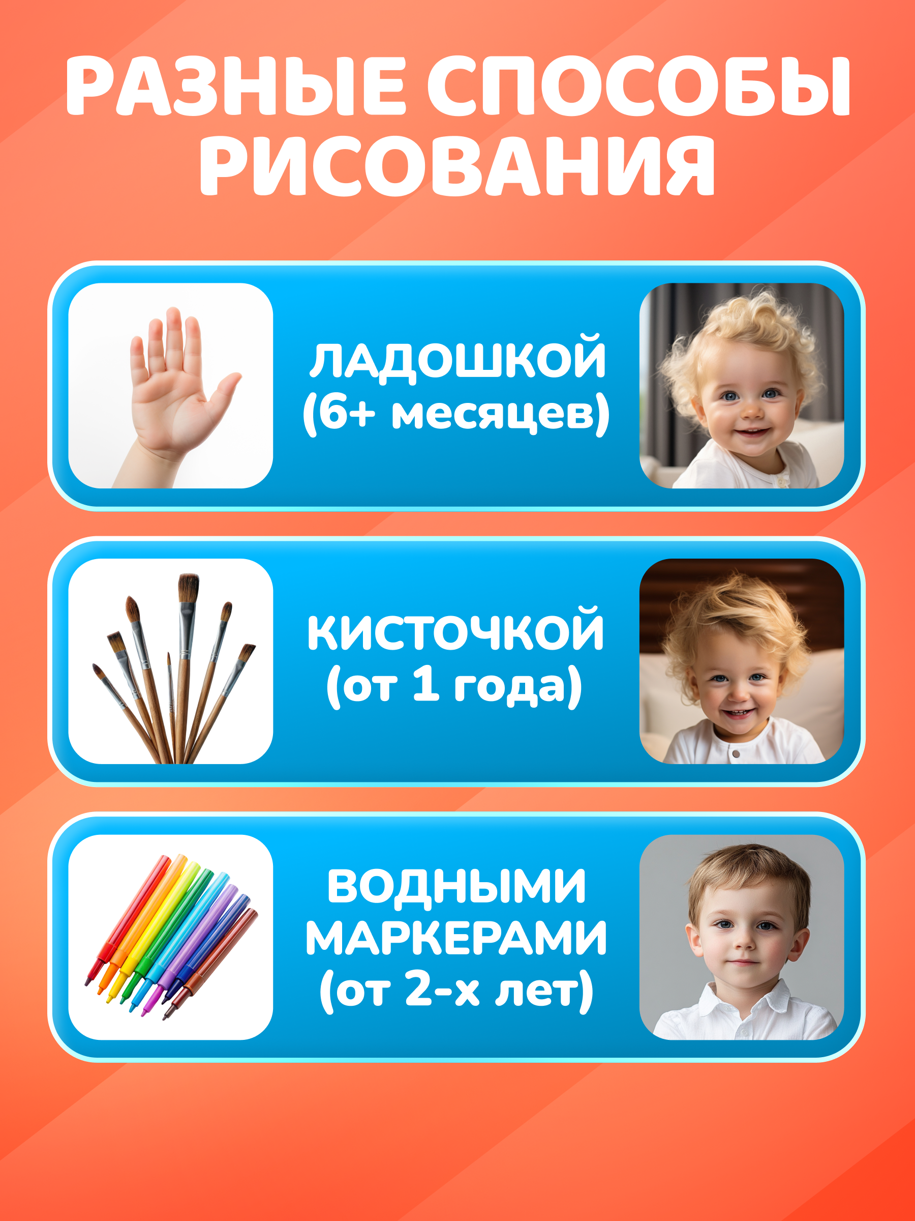 Многоразовые водные раскраски El BascoKids Котики 4 картинки - фото 6