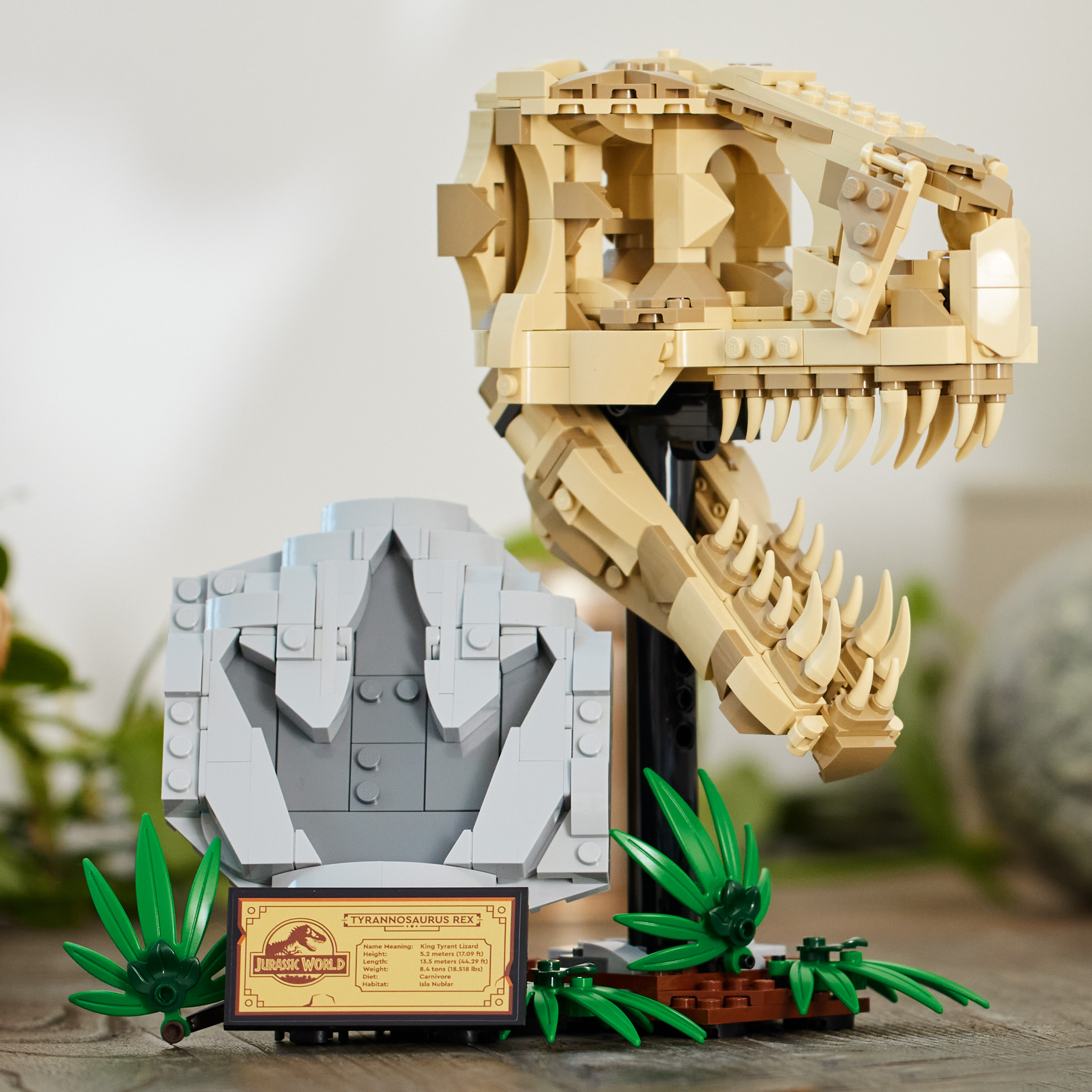 Конструктор LEGO Jurassic World Череп T-Rex блочный - фото 8