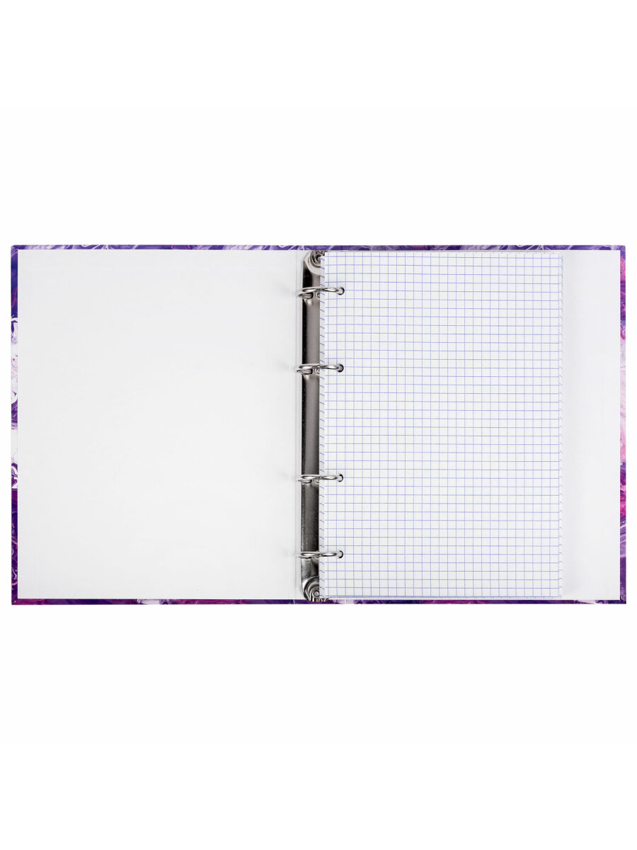 Тетрадь со сменным блоком Brauberg клетка 120 лист. - фото 7