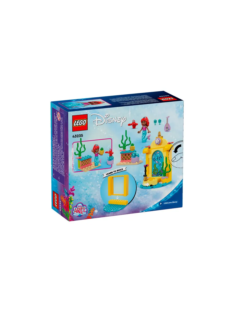 Конструктор LEGO Disney Princess Музыкальная сцена Ариэль 60 дет. - фото 5