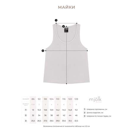 Майка Mjolk