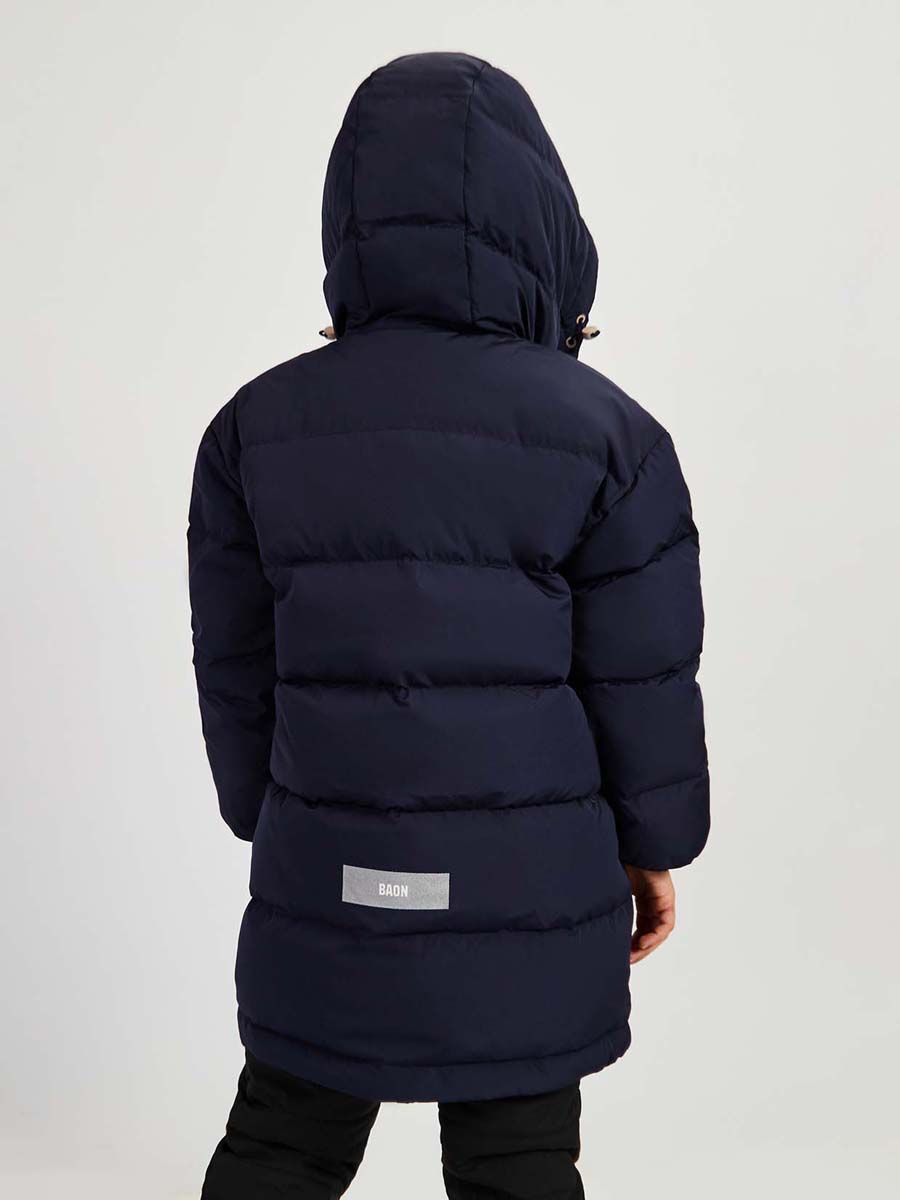 Пуховик Baon BK0022514/DARK NAVY - фото 3