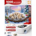 Пазл Рыжий кот Спящие овечки 1000 эл.