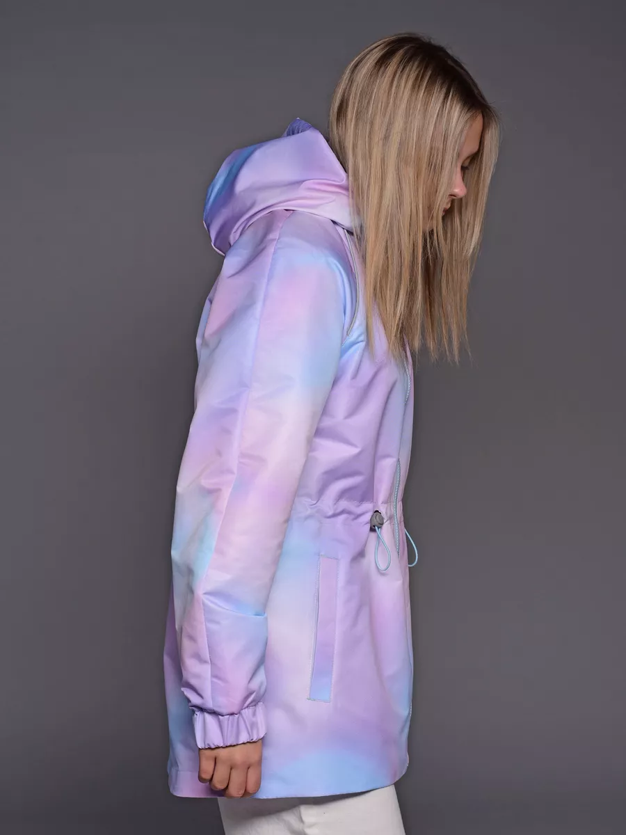 Ветровка Аврора 1134-Д/принт-акварель - фото 4