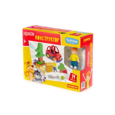 Конструктор Полесье Дядя Фёдор 24 дет.