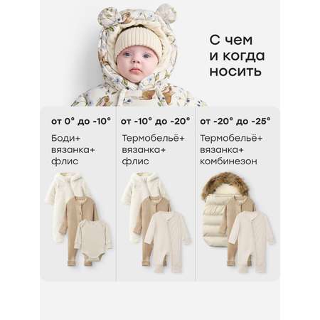Конверт в коляску Happy Baby белый