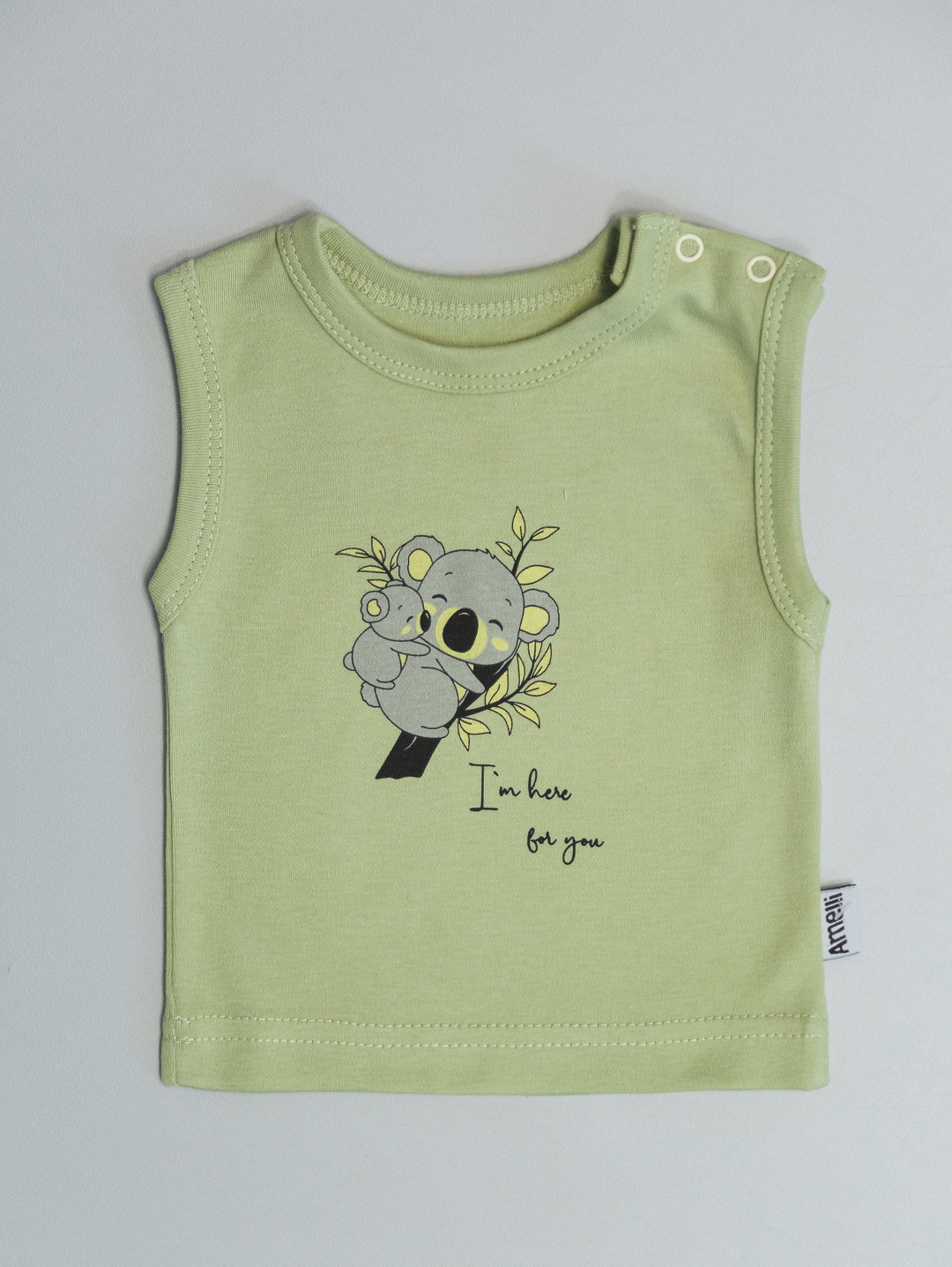 Футболка Amelli КЛ.150.001.0.365.005зел - фото 1