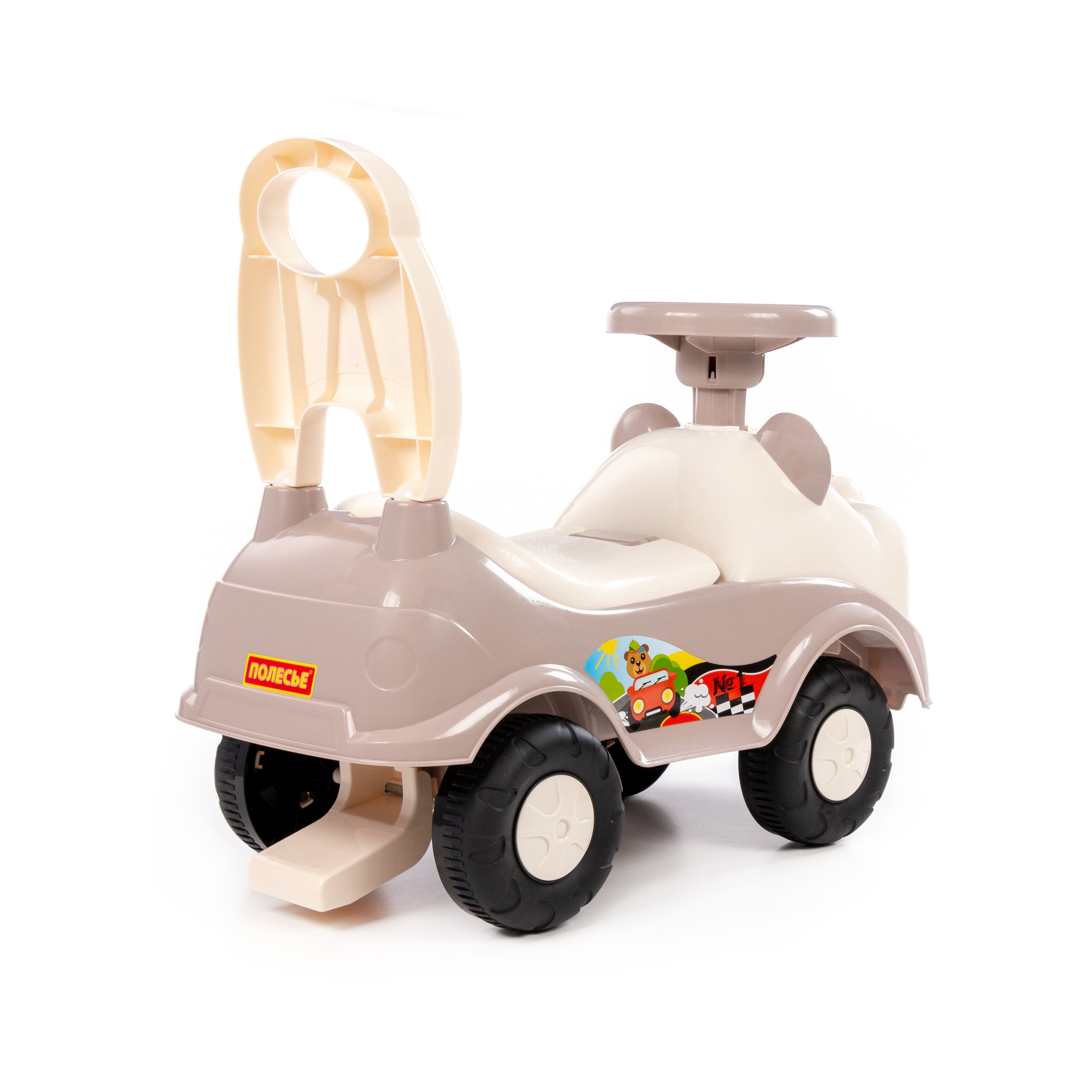 Пушкар Полесье каталка бежевый - фото 6