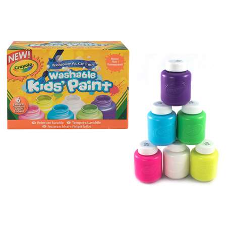 Краски акварель Crayola 6 цв.