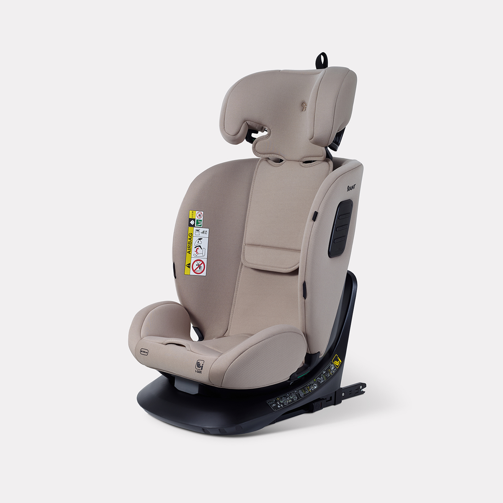Автокресло Rant Skyline isofix Isofix 0+/1/2/3 (0-36 кг) бежевый - фото 7