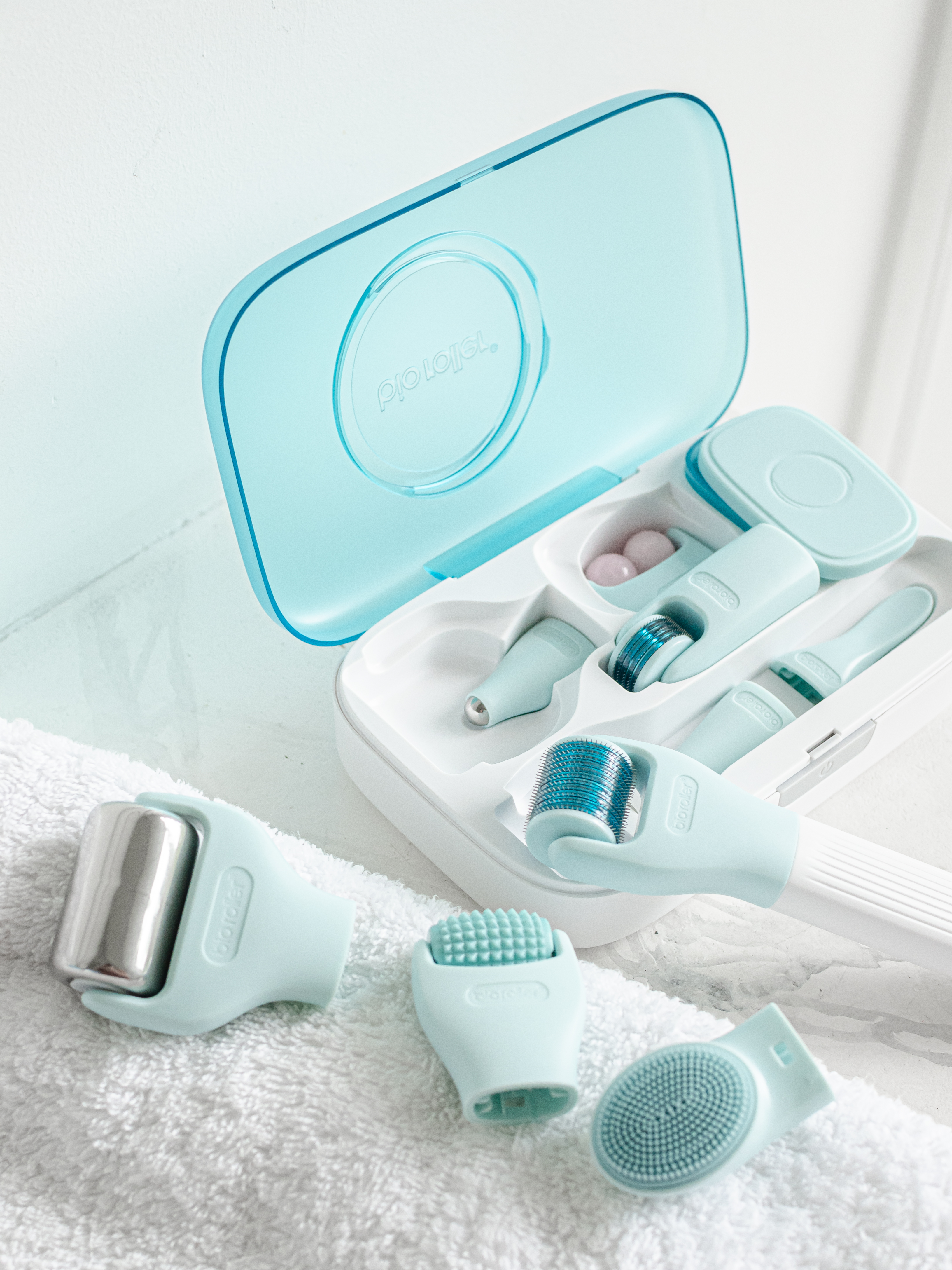 Косметический Набор 10 в 1 Mezonica Bio Roller G10 для очищения массажа и мезотерапии - фото 3