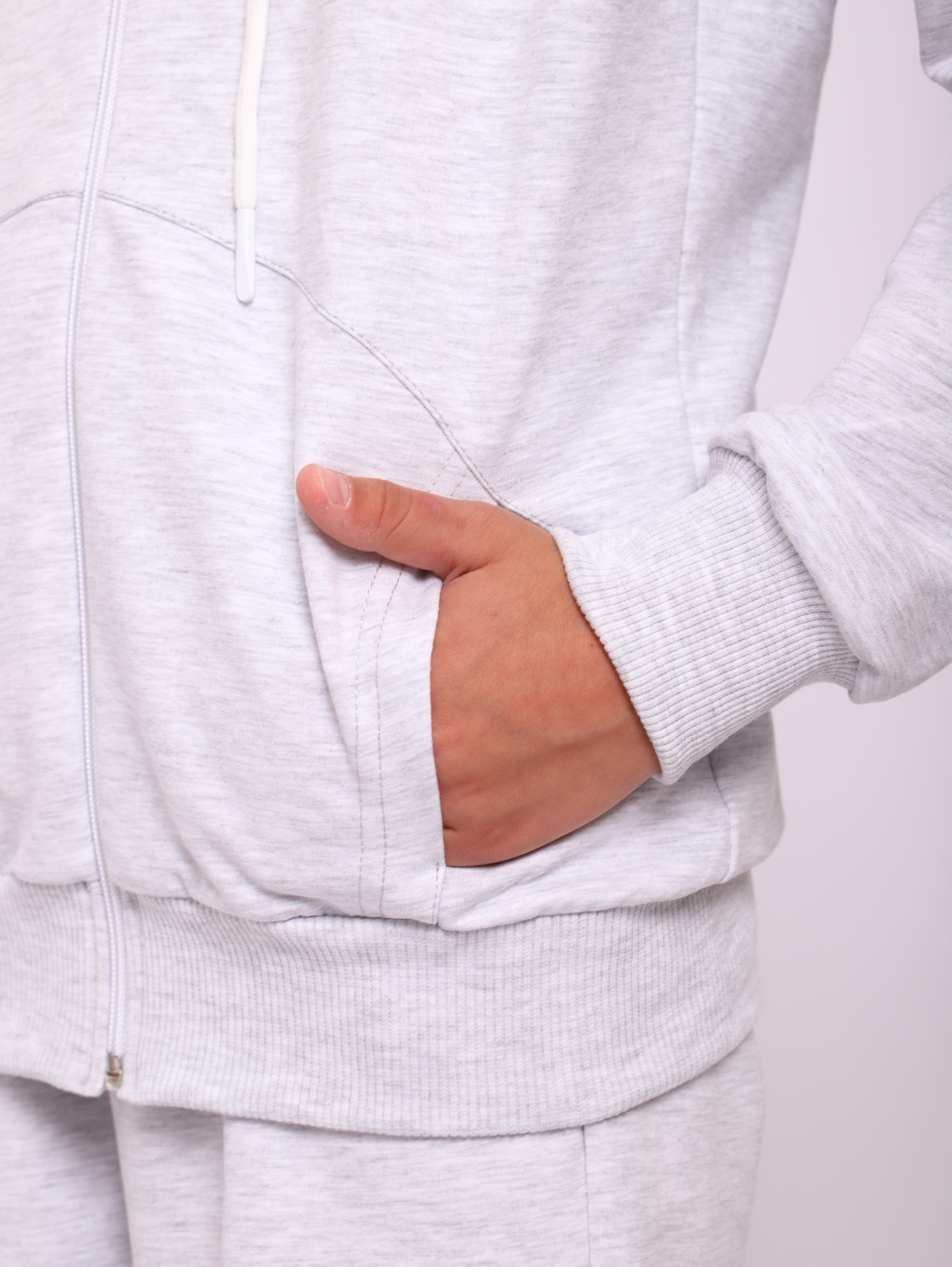 Костюм ЛАДОШКИ Костюм Марафон Серый Меланж - фото 9