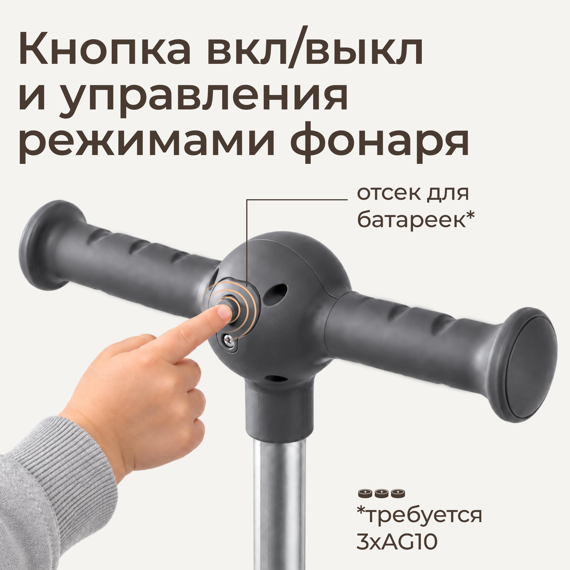 Самокат UNIX Kids трехколесный - фото 8