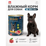 Корм влажный Зоогурман для собак Holistic с уткой индейкой и картофелем 350г х 6шт