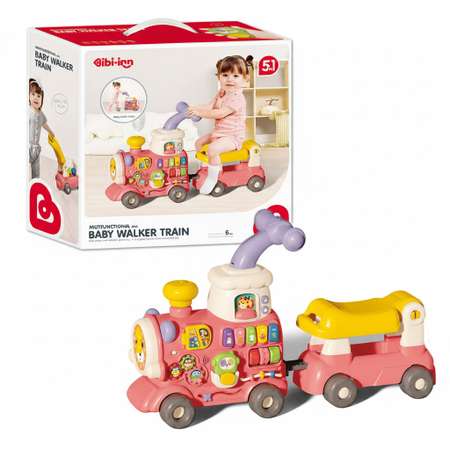 Каталка LANSI WORLD розовый