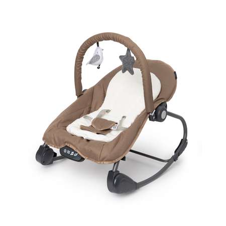 Шезлонг BabyGo Birdy бежевый