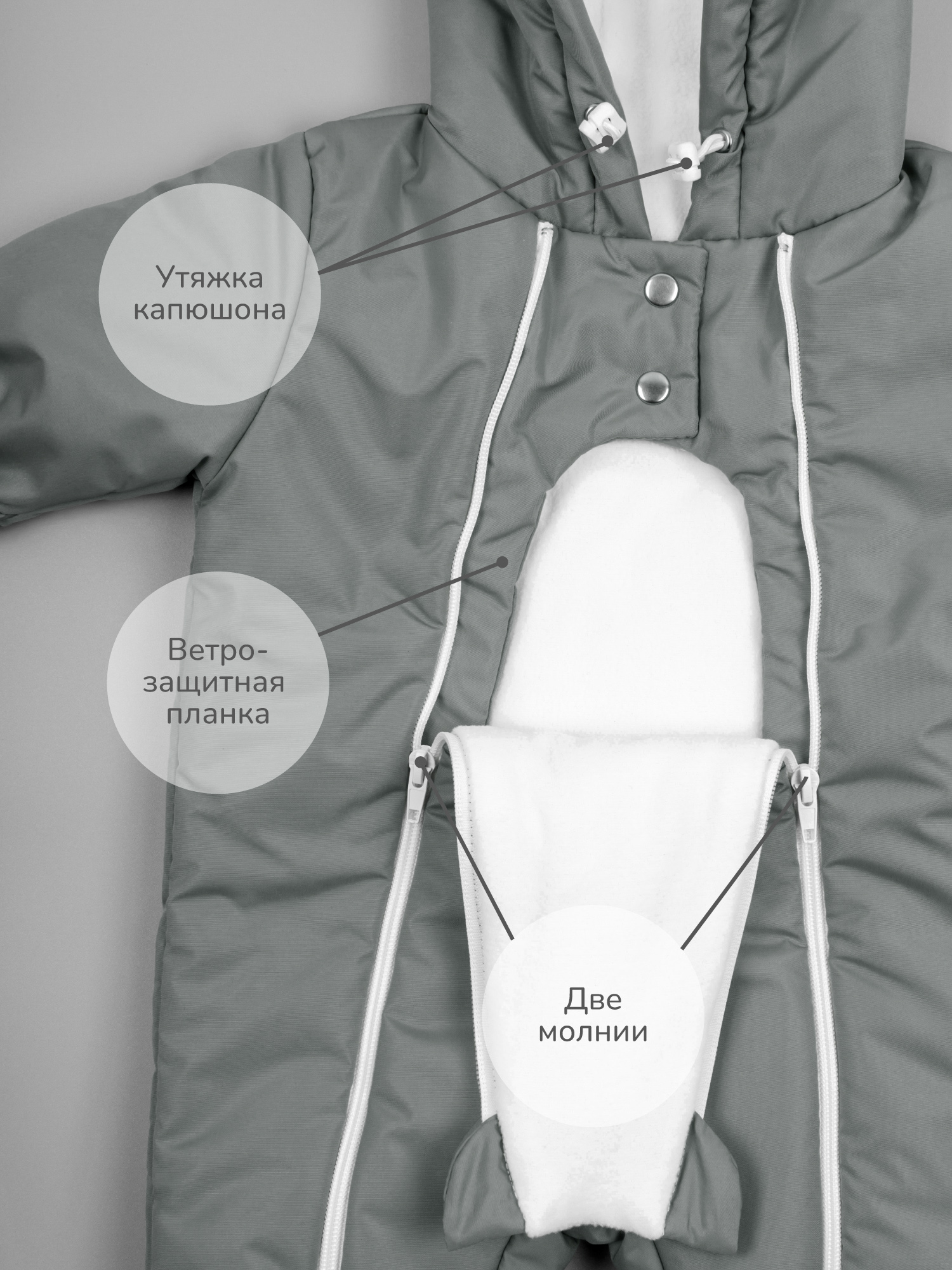 Комбинезон Amarobaby AB-OD23-6201N-SE - фото 6