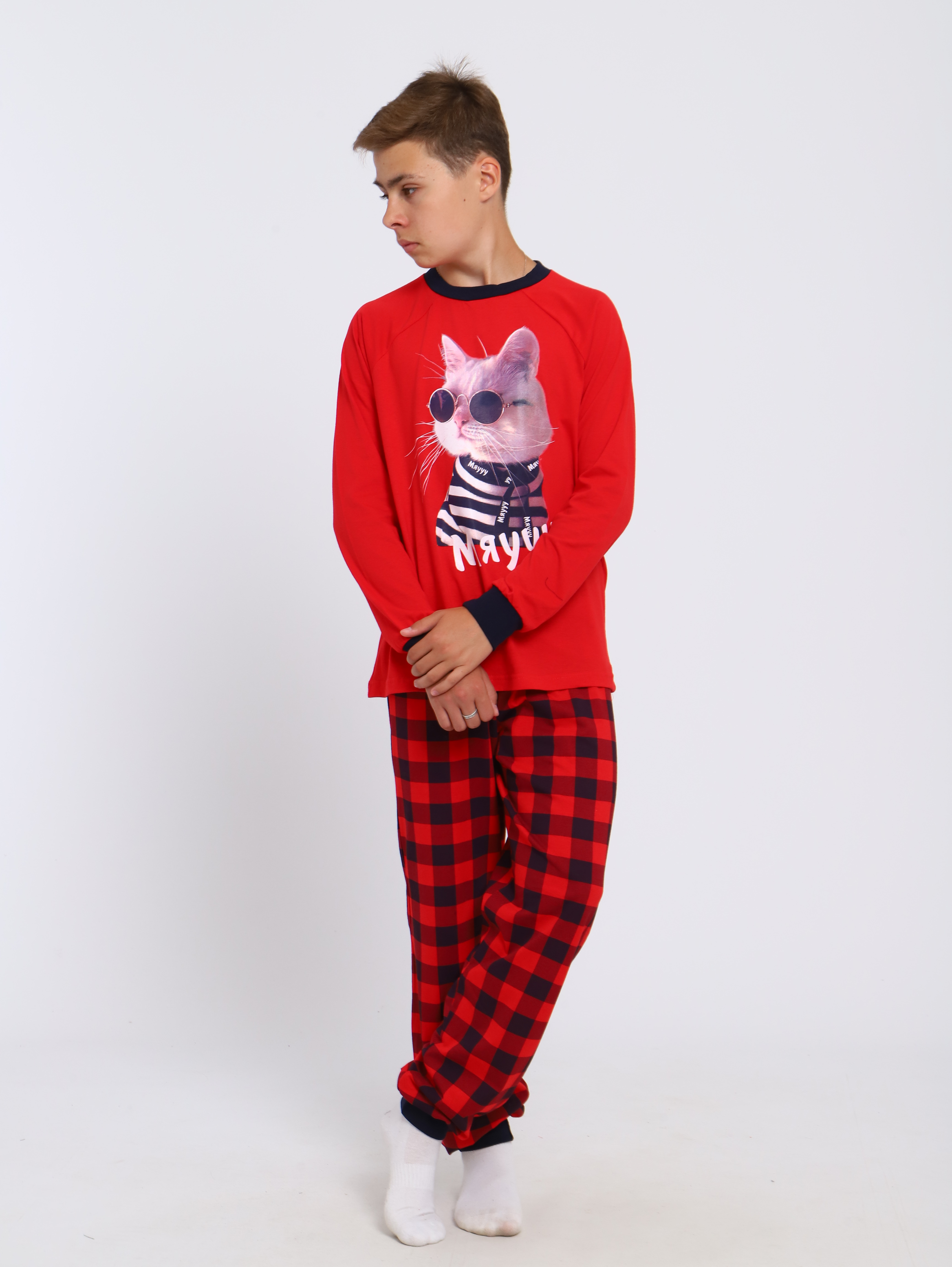 Пижама ЛАДОШКИ Пиж Котомания - фото 5