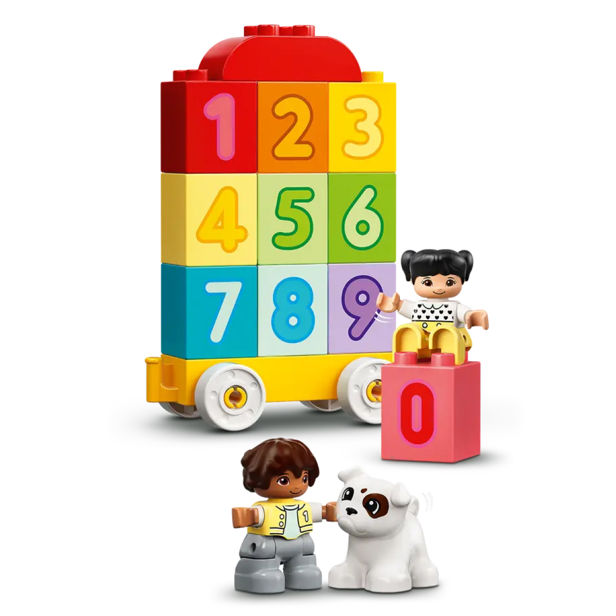 Конструктор LEGO DUPLO Поезд с цифрами блочный - фото 5