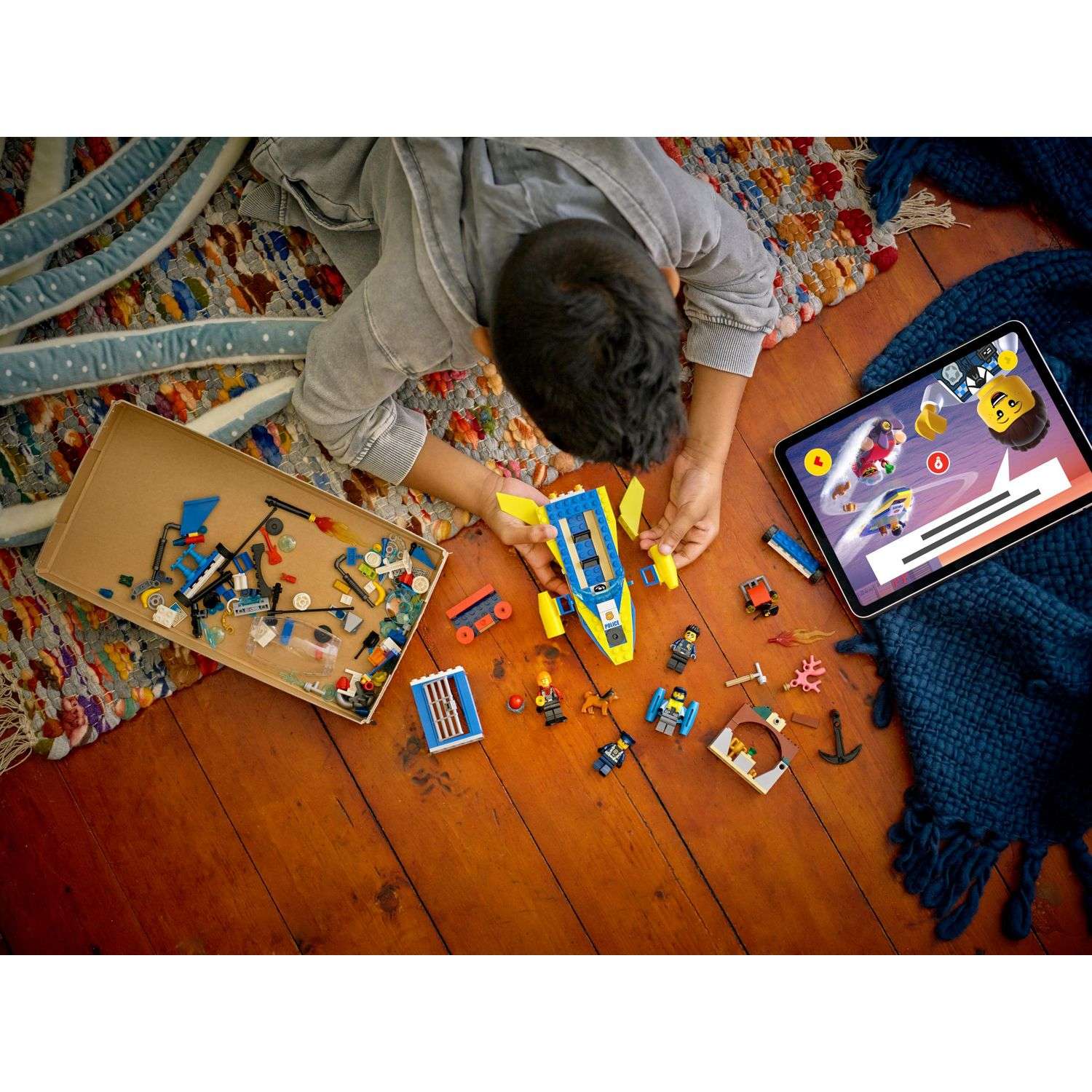 Конструктор LEGO City WaterPolice Detective Missions блочный - фото 7