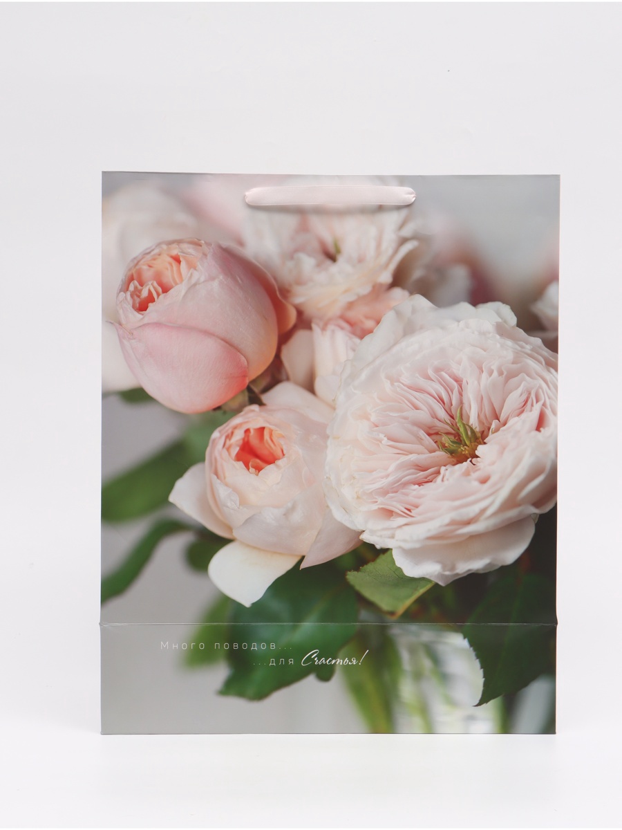 Пакет ламинированный Дарите Счастье Счастья XL 40 × 49 × 19 см - фото 4