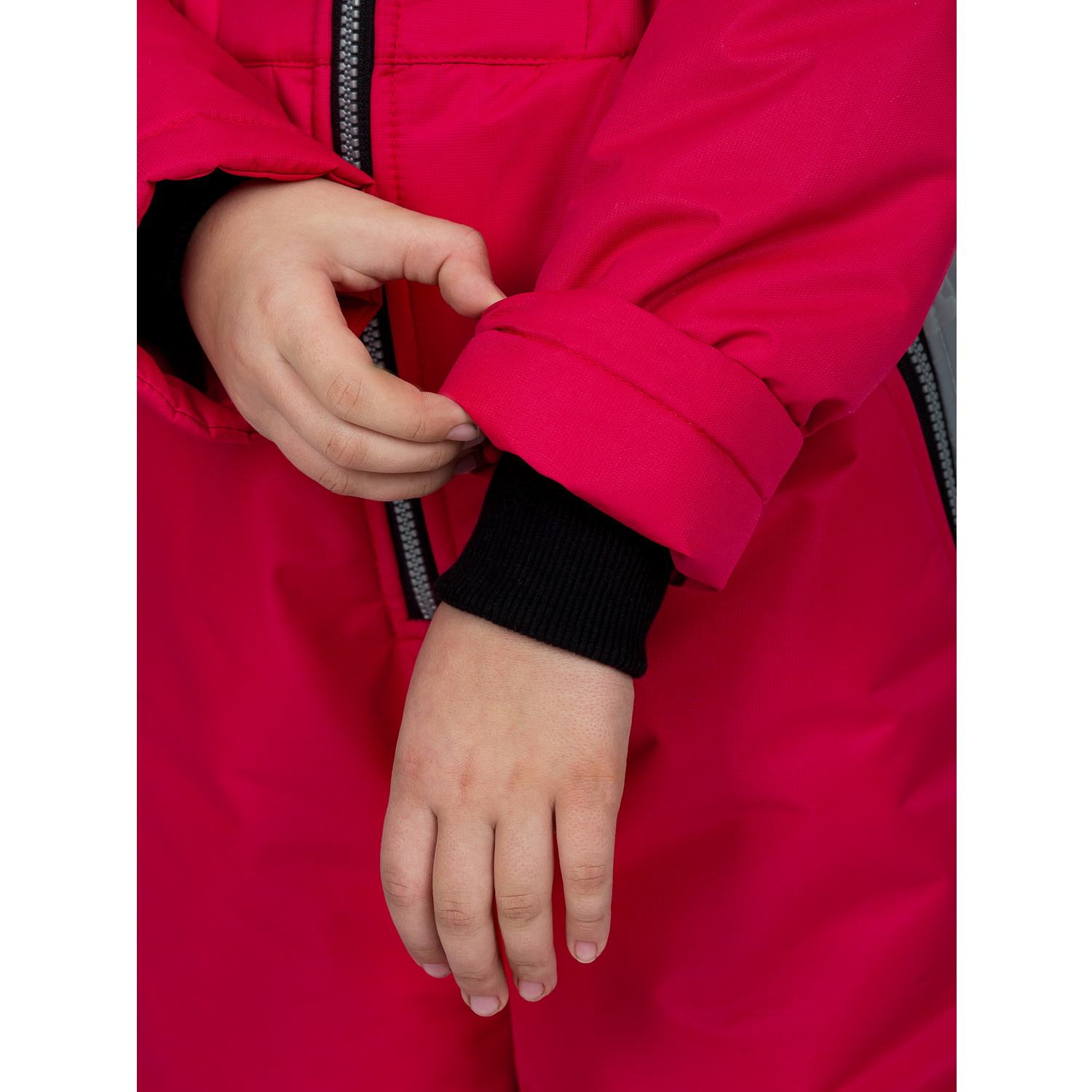 Комбинезон KiMMi co К-150830-041 красный - фото 6