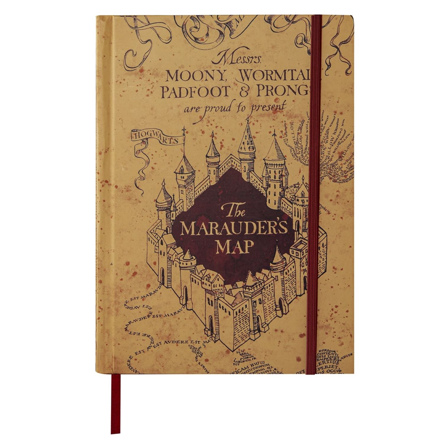 Блокнот Harry Potter Карта Мародеров 80 лист. - фото 1