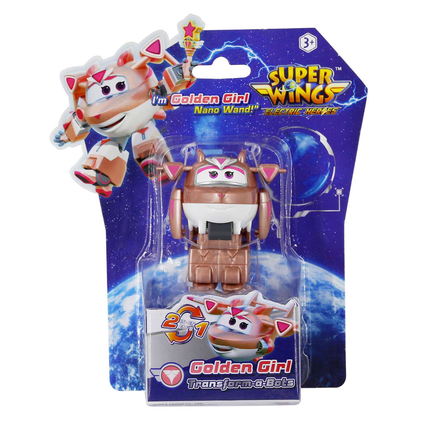 Фигурка Super Wings Мини Голден Гёрл - фото 3