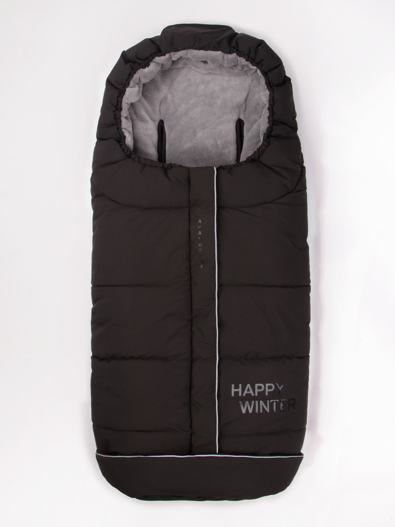 Конверт в коляску Amarobaby POLAR черный - фото 4