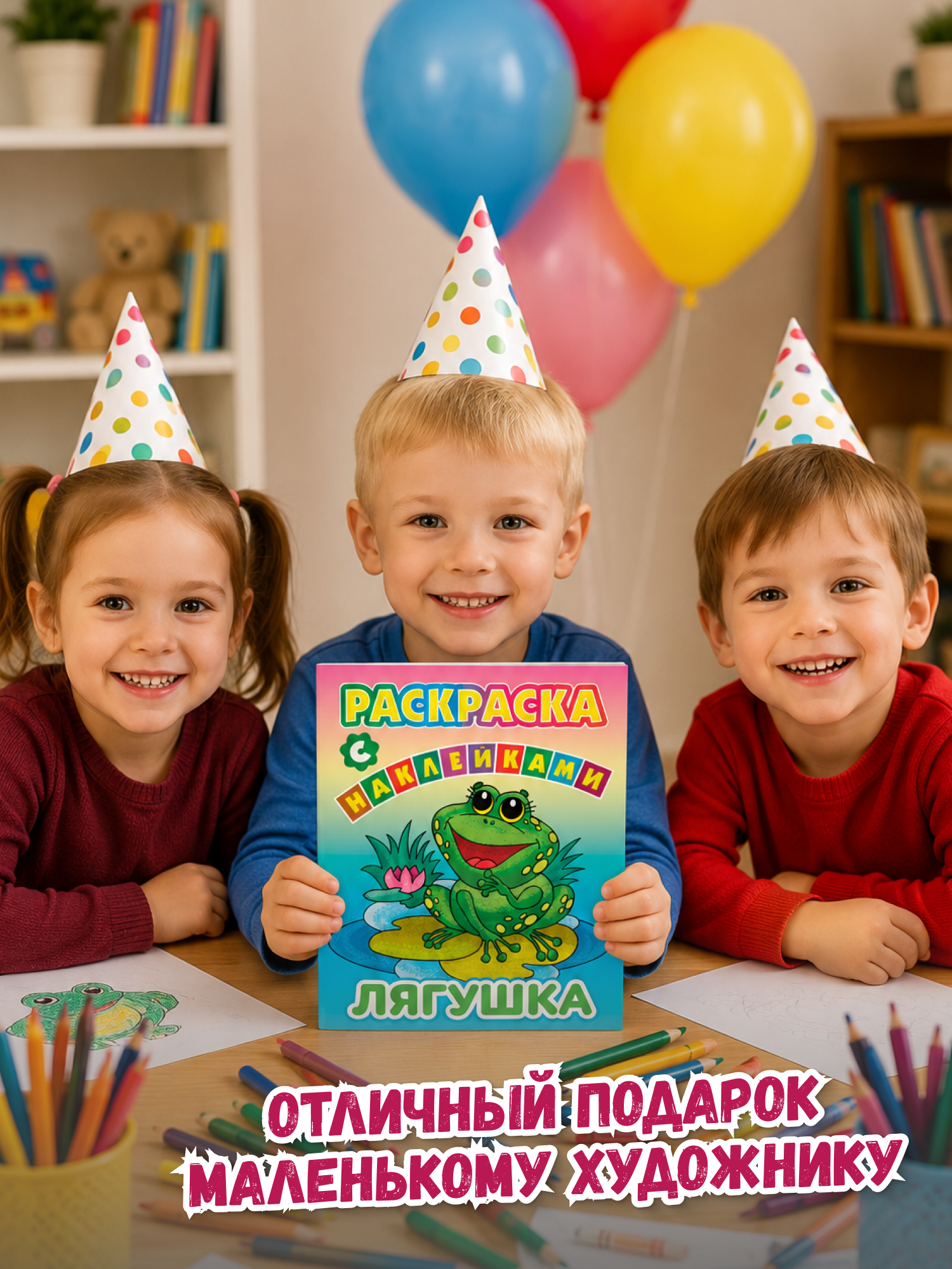 Раскраски Харвест С наклейками для детей комплект 4 шт - фото 10