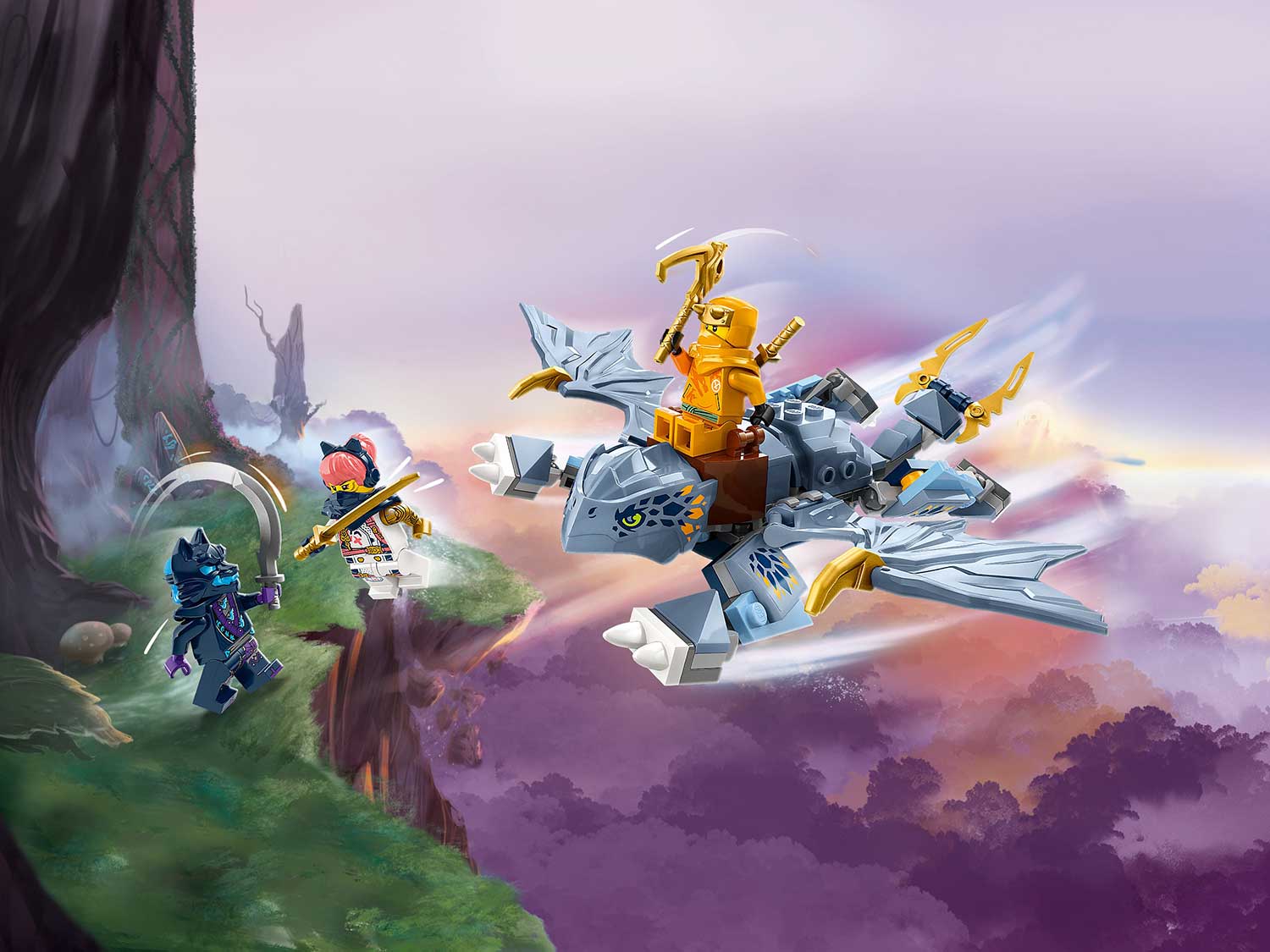 Конструктор LEGO NINJAGO Молодой дракон Райю 132 дет. - фото 8
