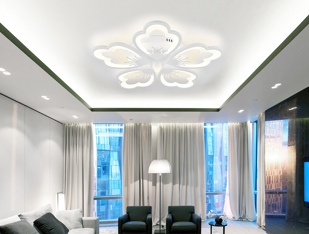 Светодиодный светильник NATALI KOVALTSEVA люстра 120W белый LED - фото 4
