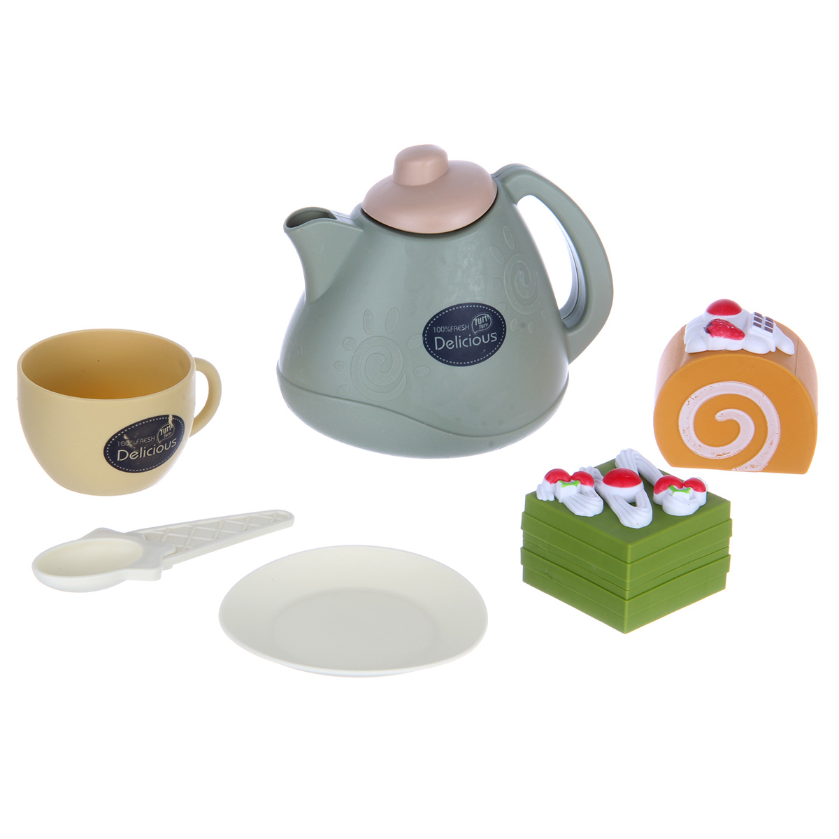Игрушка Veld Co посуда, чайник 10 предм. - фото 3