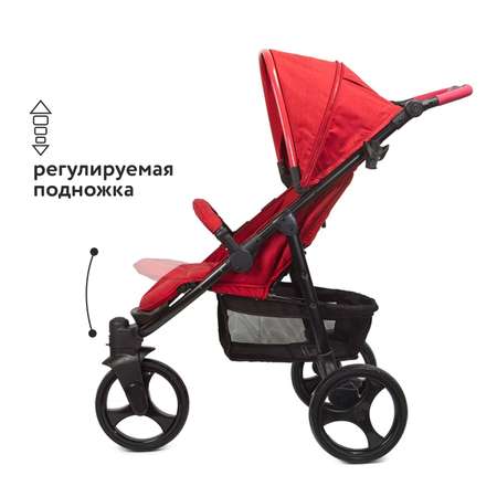 Коляска прогулочная Babyton Trio Red