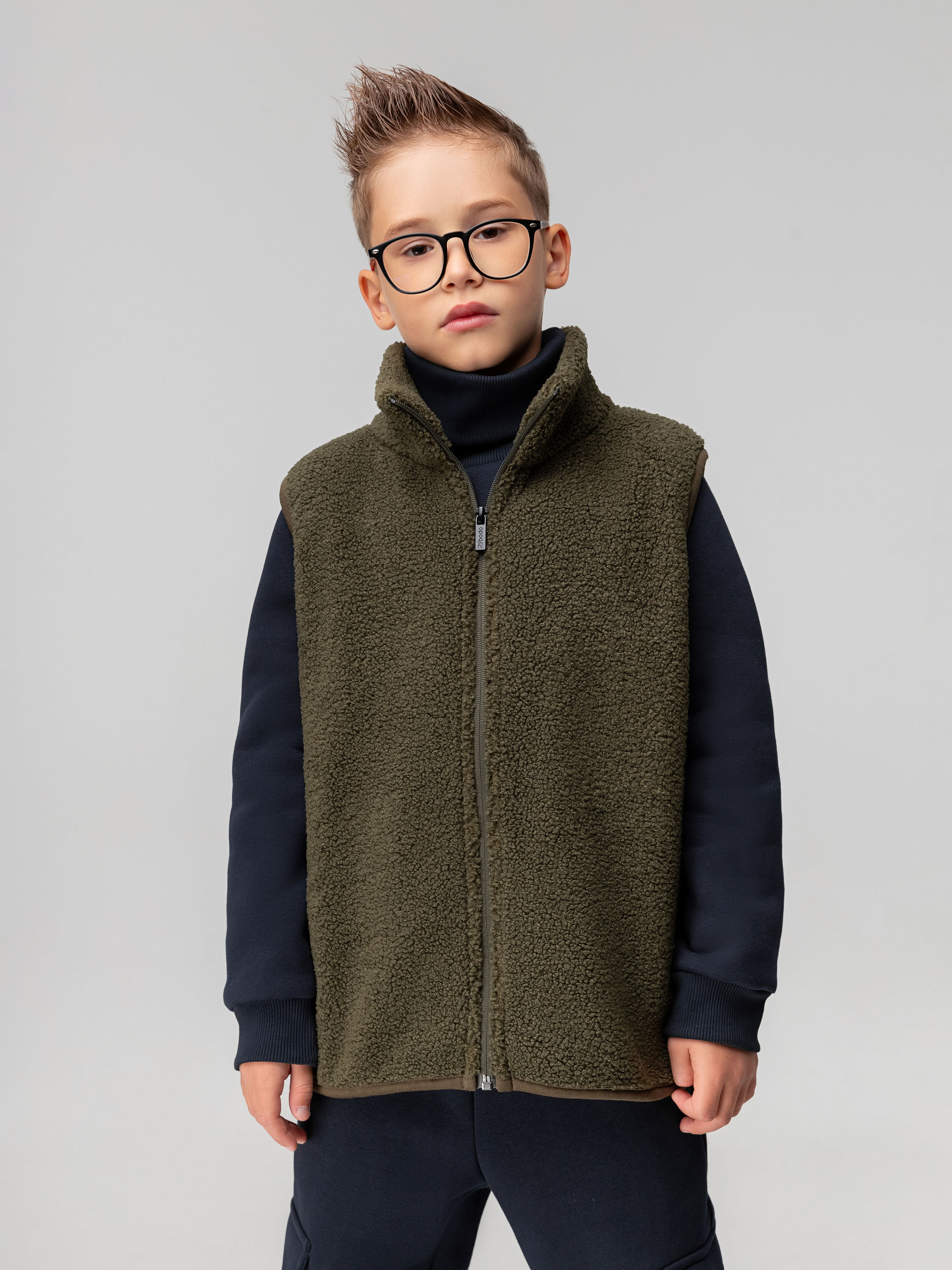 Жилет Bodo 14-86MU_хаки - фото 6